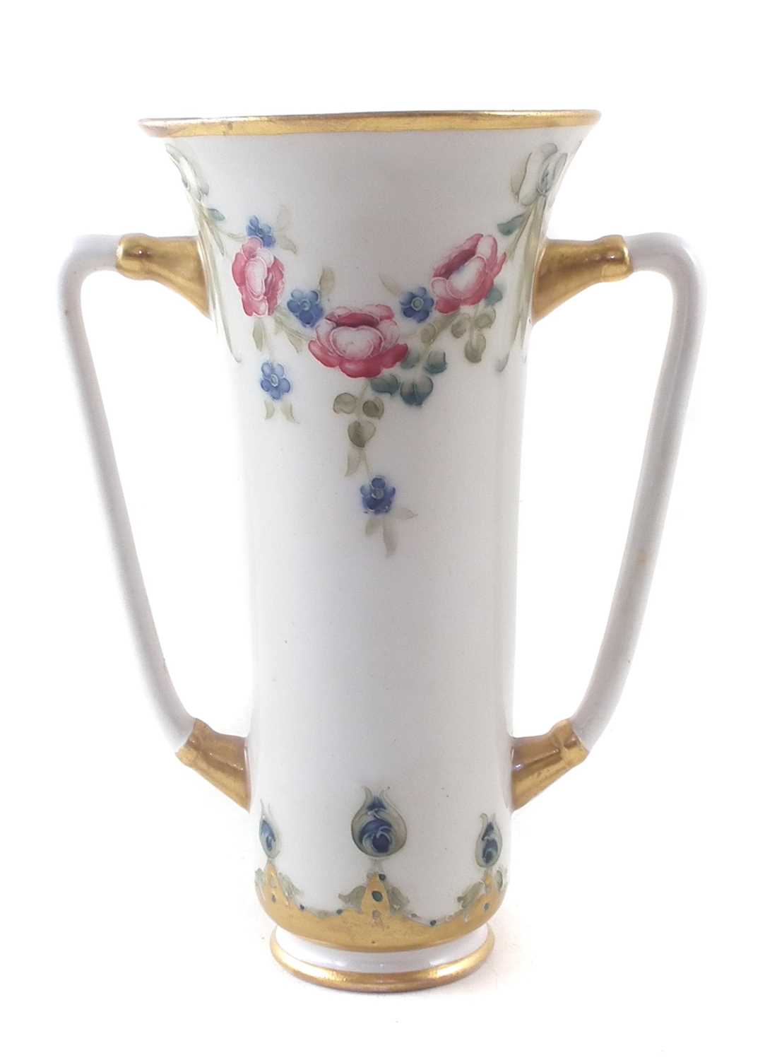 Lot 145 - Macintyre Moorcroft twin handled vase