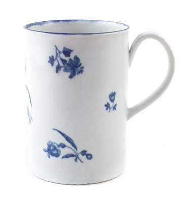 Lot 249 - Worcester mug circa 1770