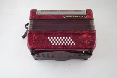 Lot 38 - World Master piano accordion