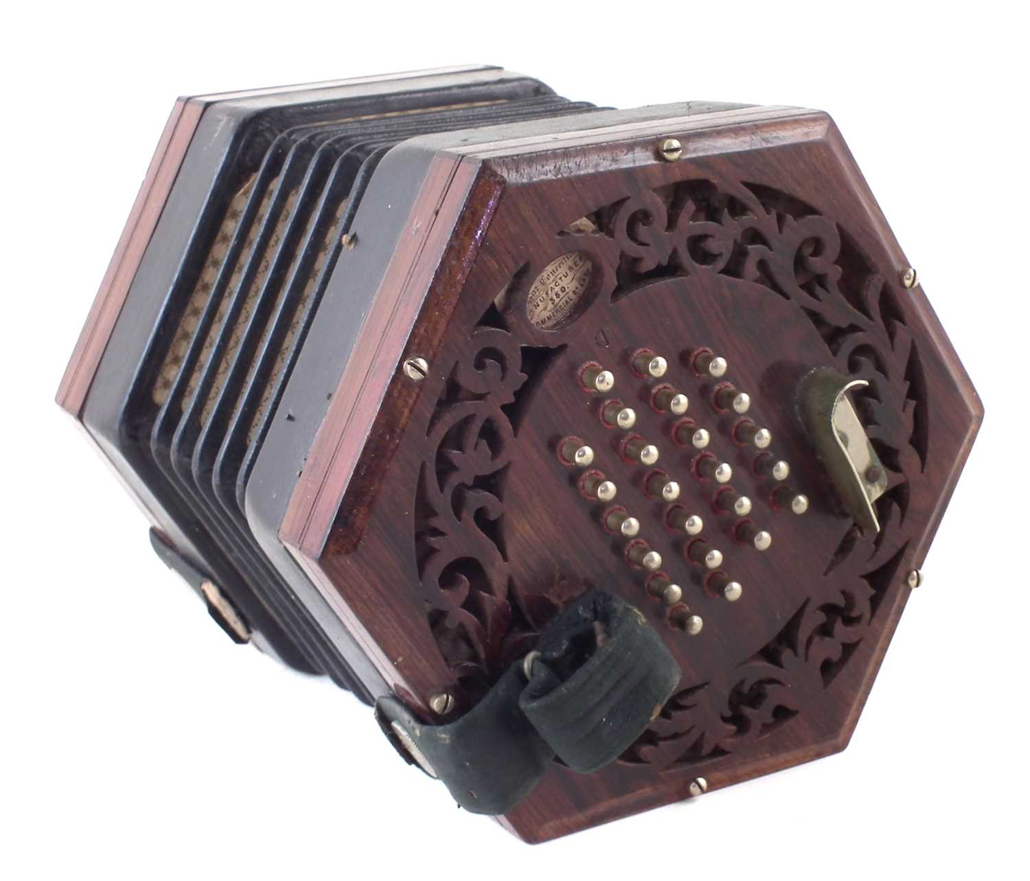 Lot 39 - Jones English concertina