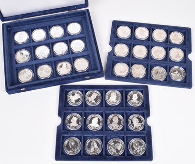 Lot 12 - A Westminster Mint "Kings and Queens of Great Britain Coin Collection" and one other (36).
