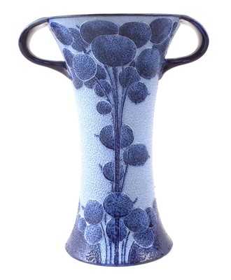 Lot 158 - Moorcroft Florian ware twin handled vase