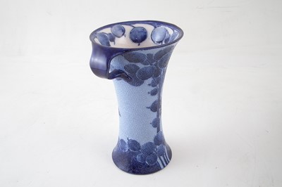 Lot 158 - Moorcroft Florian ware twin handled vase