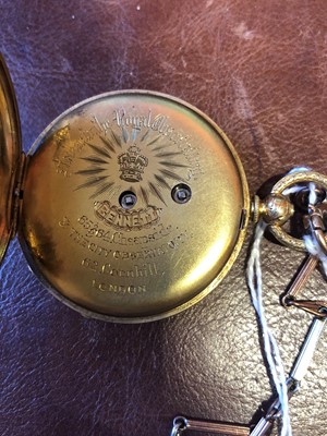 Lot 150 - An 18ct gold open face pocket watch