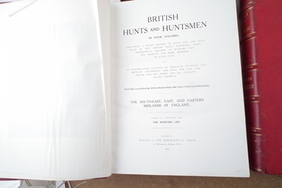Lot 17 - British Hunts & Huntsmen', books in four volumes