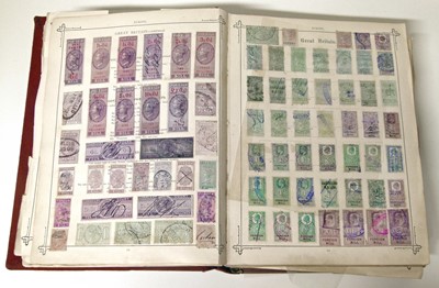 Lot 88 - Imperial stamp album volume 1 including very comprehensive GB section from mulready envelope