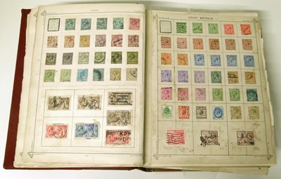 Lot 88 - Imperial stamp album volume 1 including very comprehensive GB section from mulready envelope