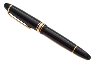Lot 117 - Montblanc, Meisterstuck, Le Grand, 146, fountain pen in case.