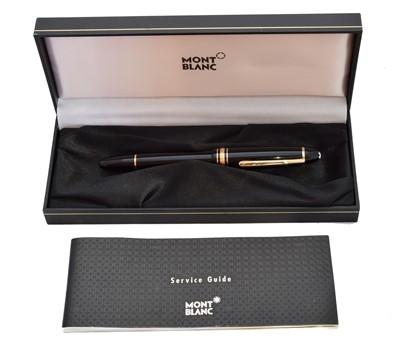Lot 117 - Montblanc, Meisterstuck, Le Grand, 146, fountain pen in case.