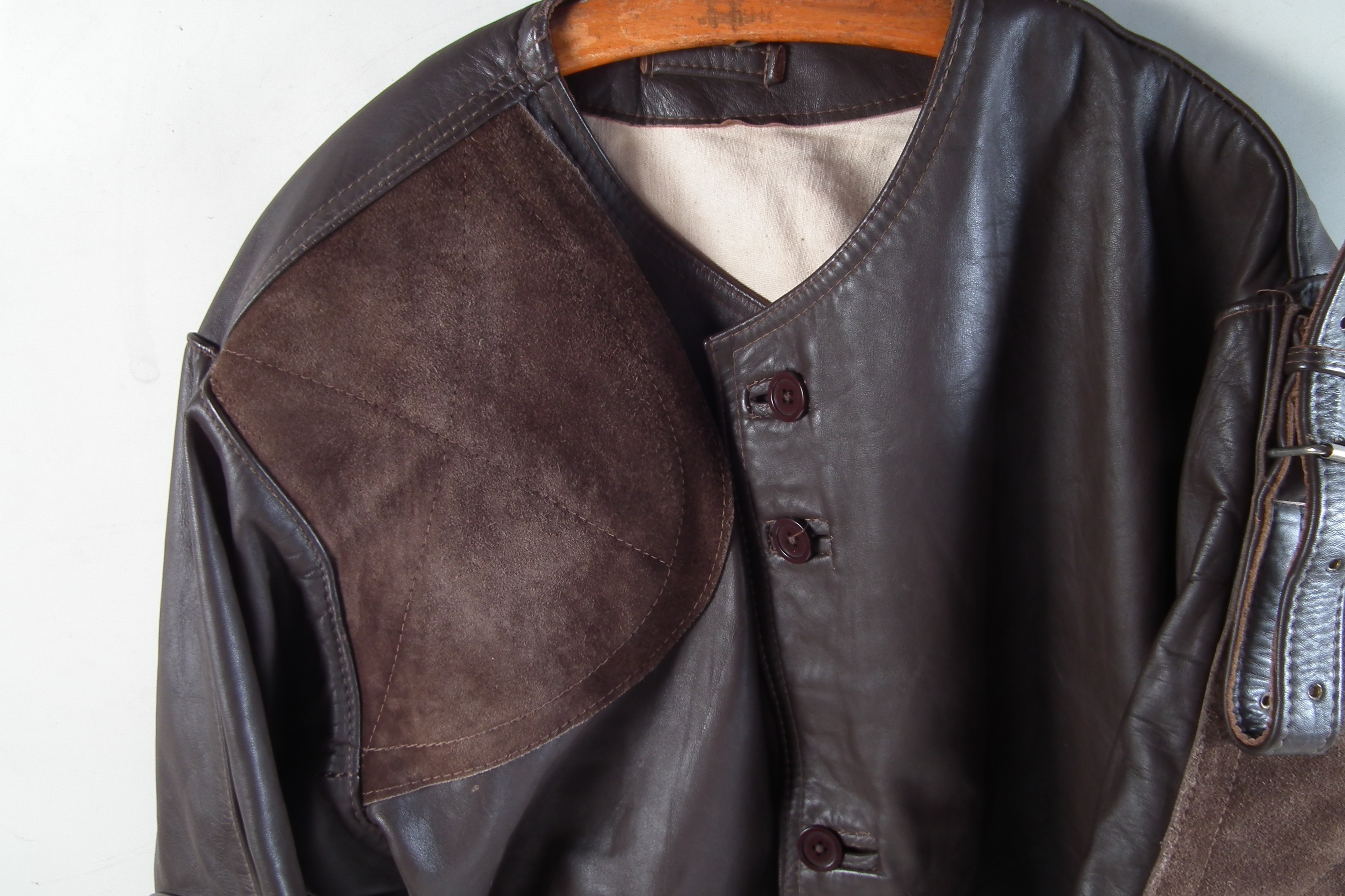 Lot 178 Leather Shooting jacket