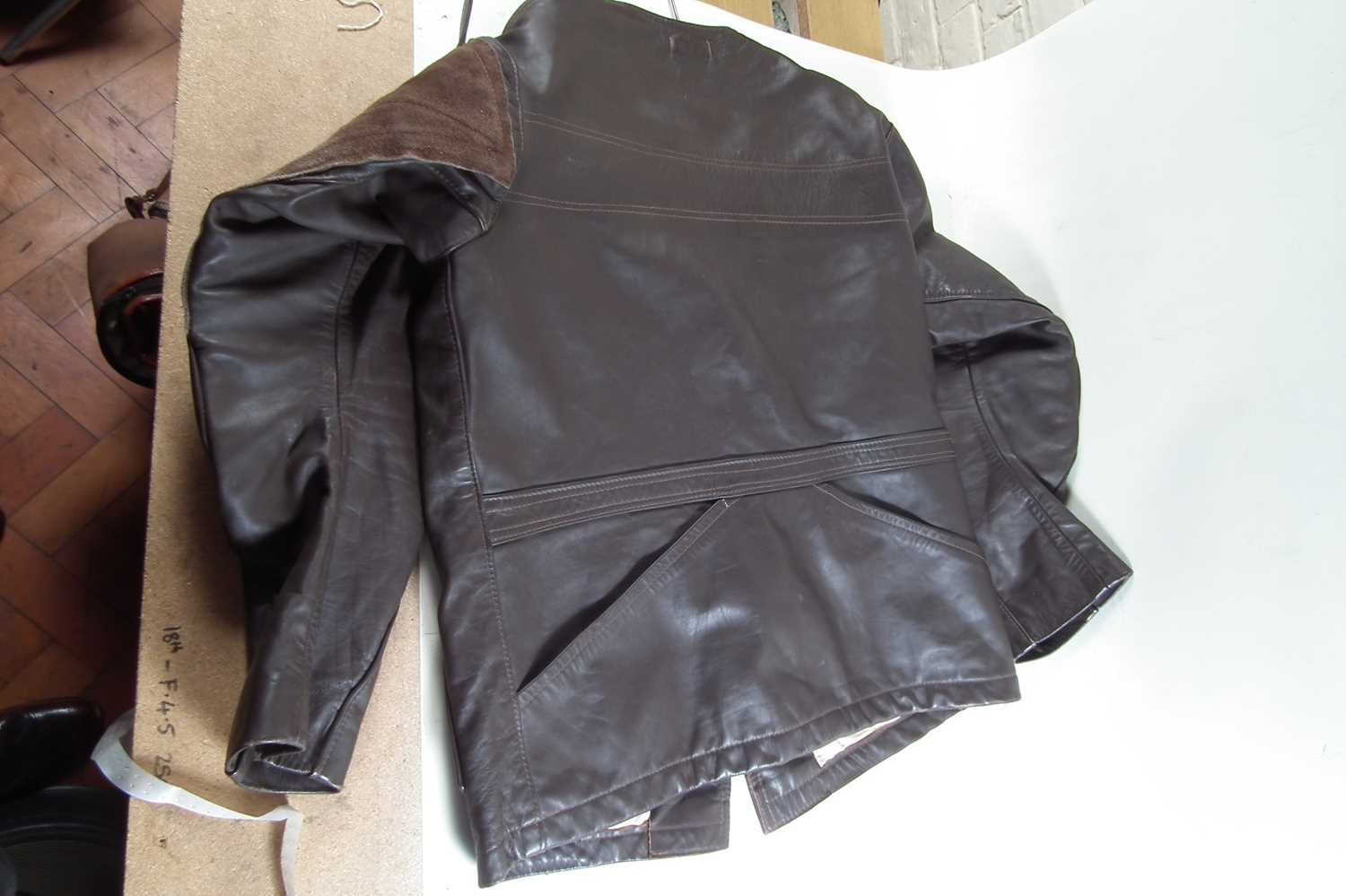 Lot 178 Leather Shooting jacket