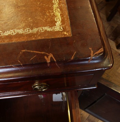 Lot 399 - A late Victorian mahogany Partners desk