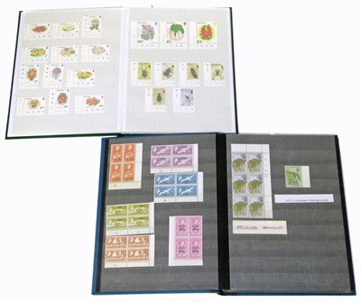 Lot 99 - British Commonwealth modern unmounted mint stamp collection in two stockbooks