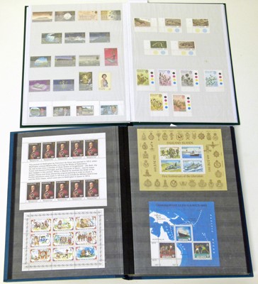 Lot 99 - British Commonwealth modern unmounted mint stamp collection in two stockbooks