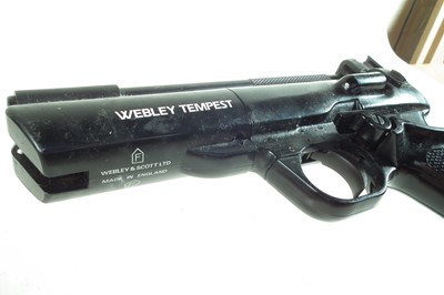 Lot 137 - Webley Tempest .22 air pistol