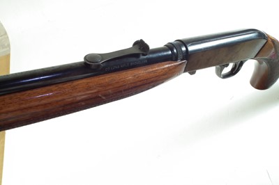 Lot 74 - FN Browning .22 semi automatic rifle and moderator