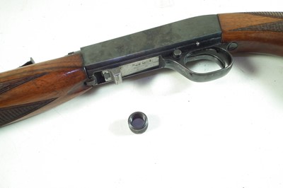 Lot 74 - FN Browning .22 semi automatic rifle and moderator