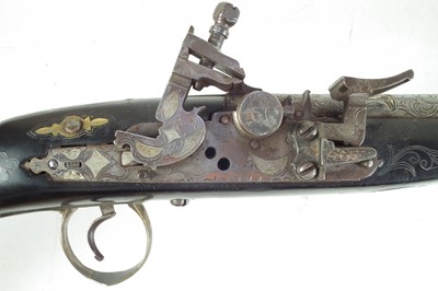 Lot 124 - Persian Kabyle Snaphaunce long gun