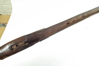 Lot 79 - Brown Bess stock and ramrod
