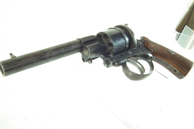 Lot 7 - Belgian pinfire revolver