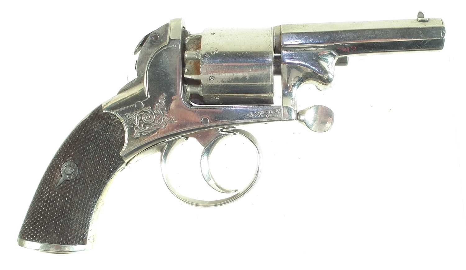 Lot 10 - Webley Bentley percussion revolver