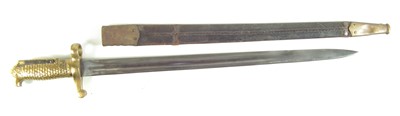 Lot 391 - US Navy 1870 pattern bayonet