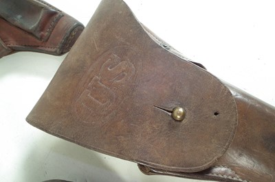 Lot 263 - Six various leather pistol holsters