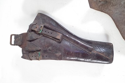 Lot 264 - Six various leather pistol holsters