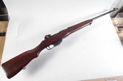 Lot 52 - Deactivated Ross .303 straight-pull rifle.