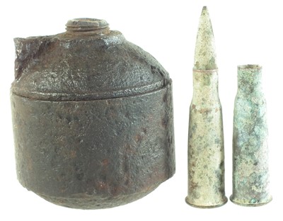 Lot 381 - Inert WW1 Vivien & Bessiers grenade