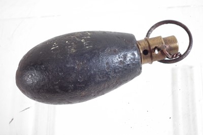 Lot 297 - WW1 Number 34 Mk111 ‘Egg’ Grenade
