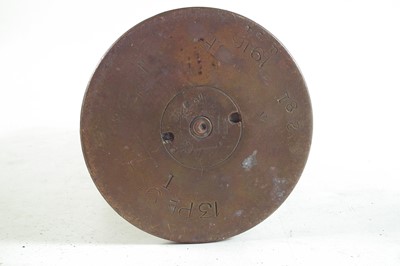 Lot 316 - Composed 13 lb shrapnel shell