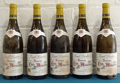 Lot 9 - 5 Bottles Beaune ‘Clos des Mouches’ Domaine Joseph Drouhin 2002