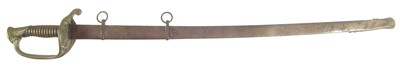 Lot 376 - French Mle.1845 pattern sabre and scabbard
