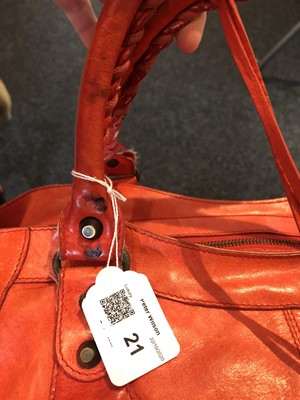 Lot 21 - A Balenciaga Part Time Handbag