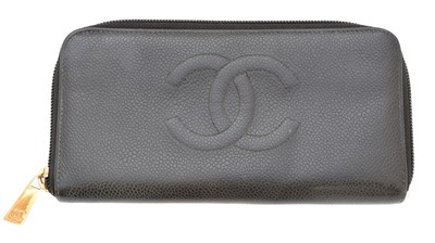 Lot 81 - A Chanel Long Zippy Wallet
