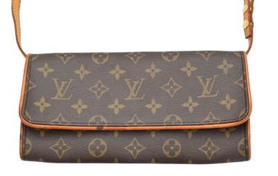 Lot 24 - A Louis Vuitton Monogram Twin GM handbag