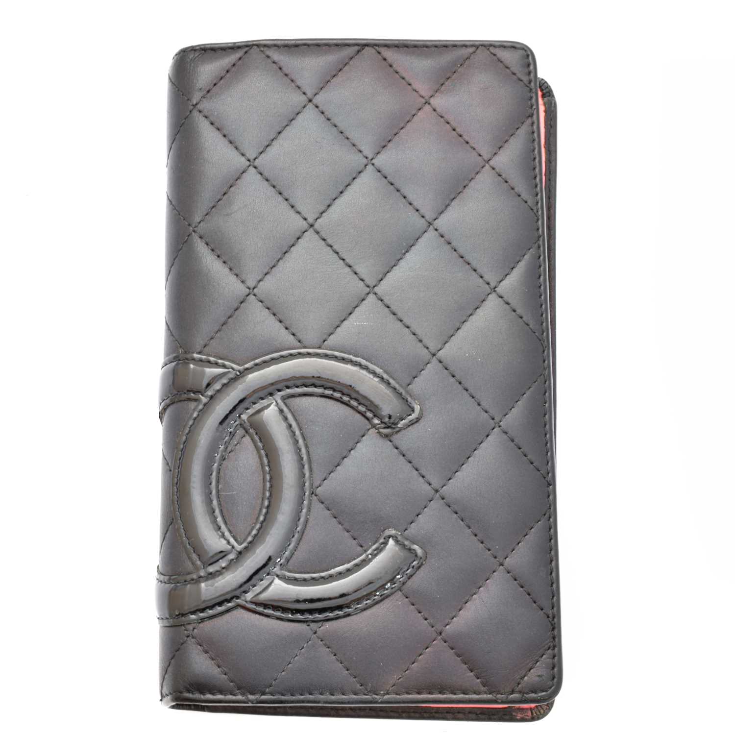 Lot 94 - A Chanel Cambon Line Bifold Wallet,