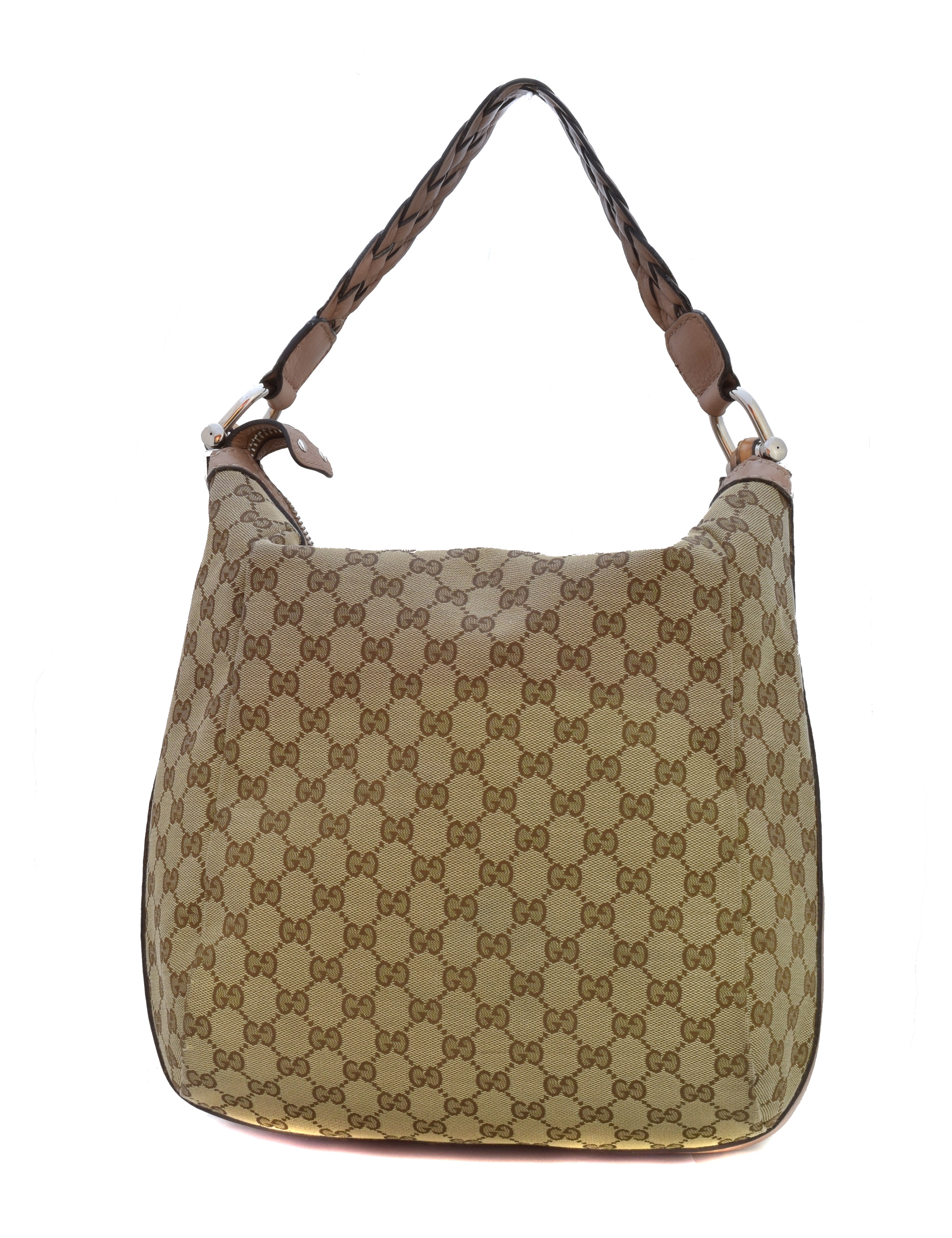 Lot 36 - A Gucci Bamboo Bar Hobo Shoulder Bag,