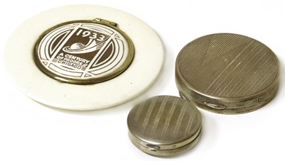 Lot 50 - Three compacts