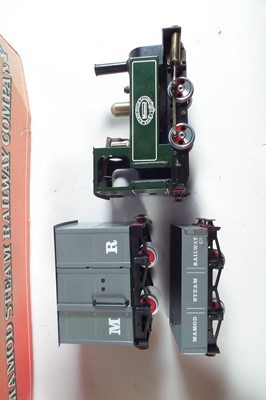Lot 42 - Mamod steam engine train set