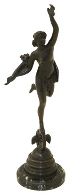 Lot 76 - 19th-century French bronze figure