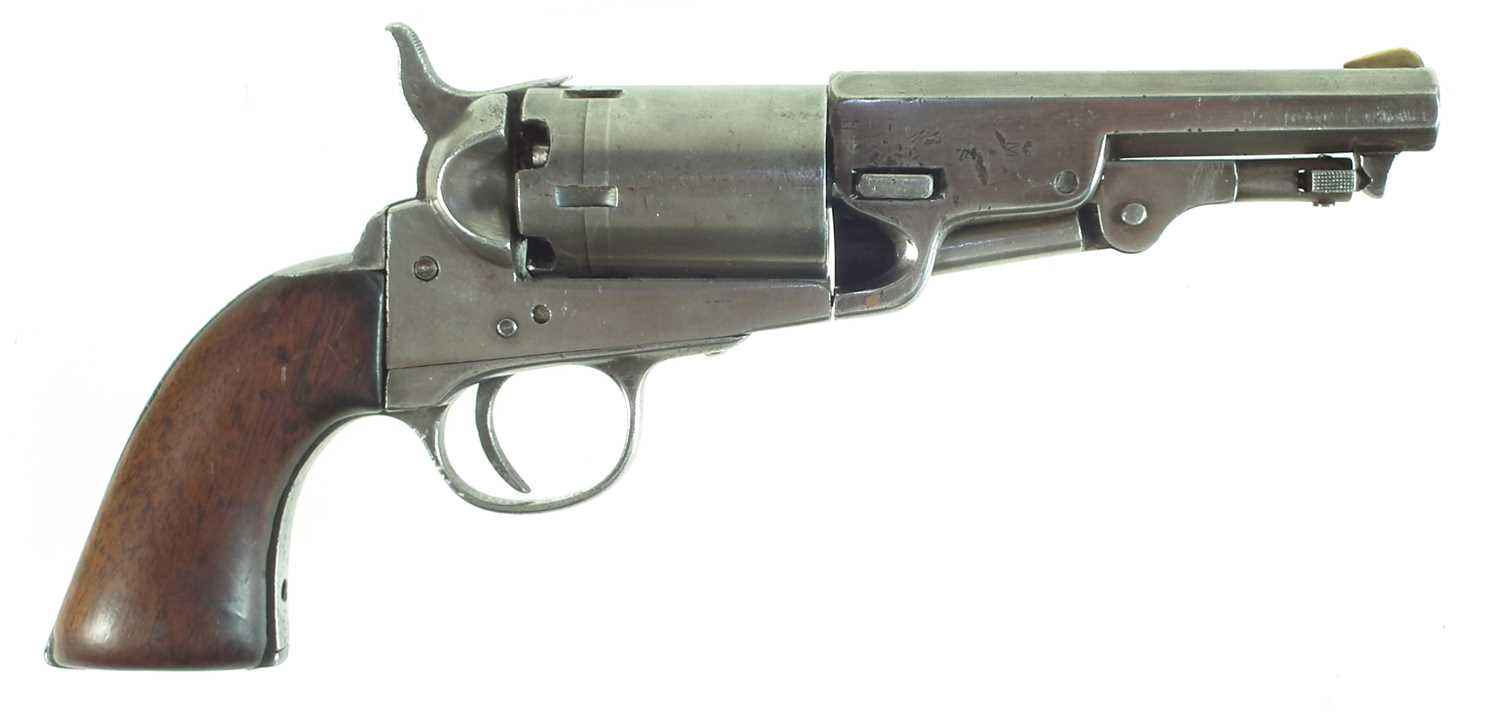 Lot 4 - Percussion Colt type revolver probably by Clement arms