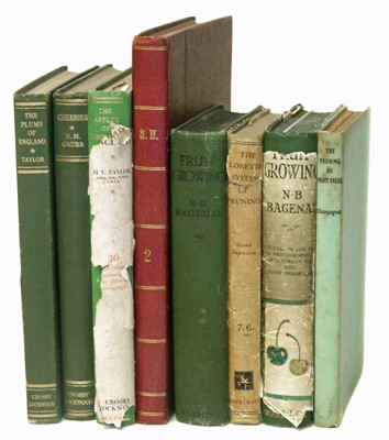 Lot 71 - The Plums of England by H.V. Taylor and seven other volumes.