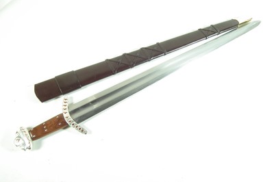 Lot 354 - Modern replica of a Saxon Housecarls sword and scabbard