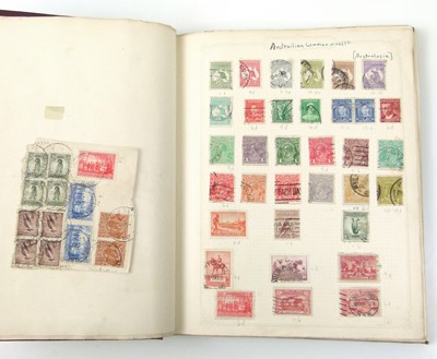 Lot 122 - All World stamp collection in Simplex album