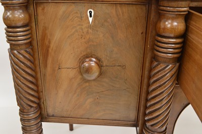 Lot 268 - William IV mahogany sideboard