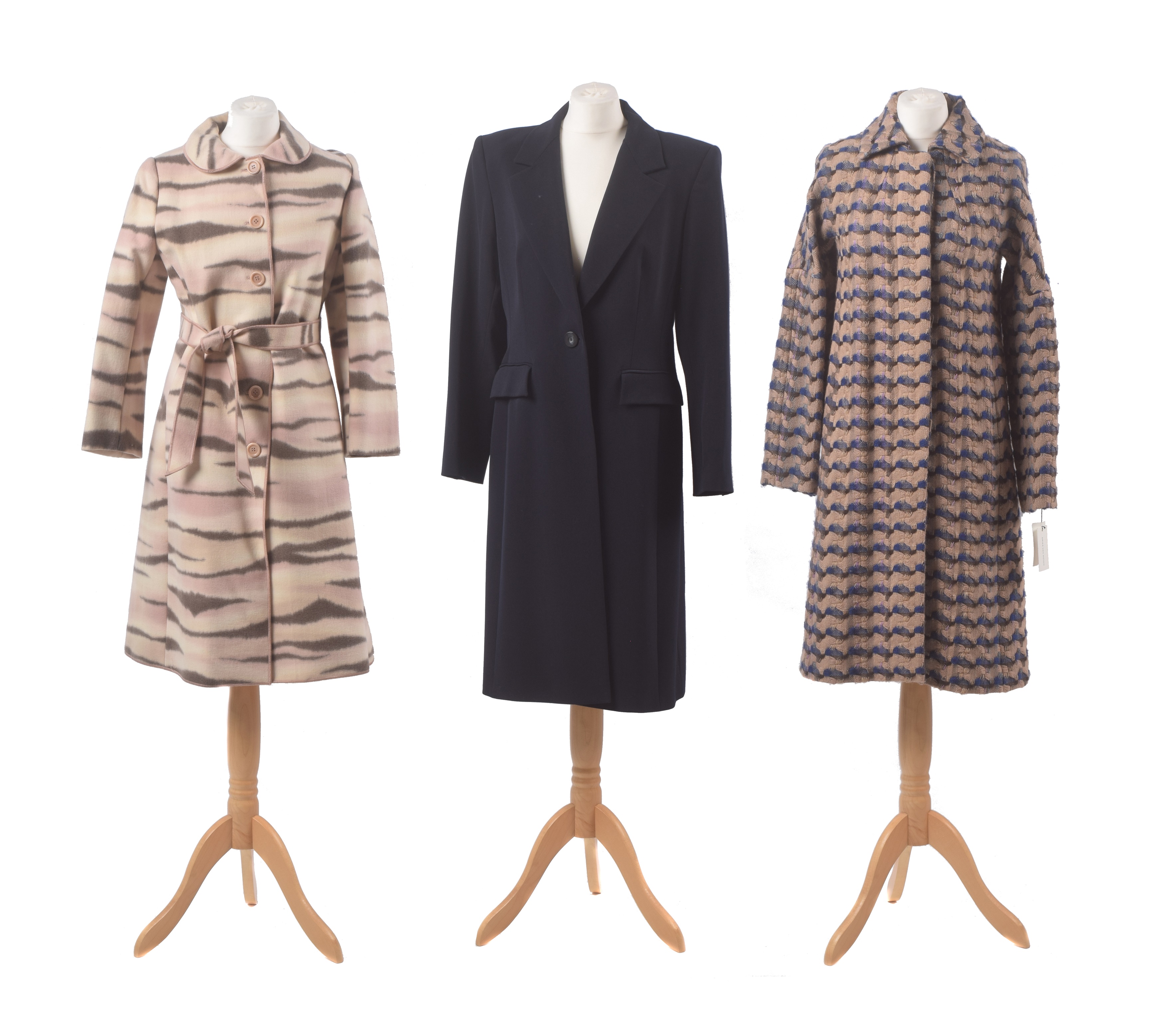 Lot 97 - Three designer coats,