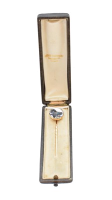 Lot 68 - An early 20th century reverse carved intaglio stickpin, by Ernst Paltscho