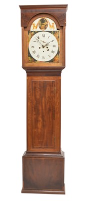 Lot 321 - Victorian longcase clock